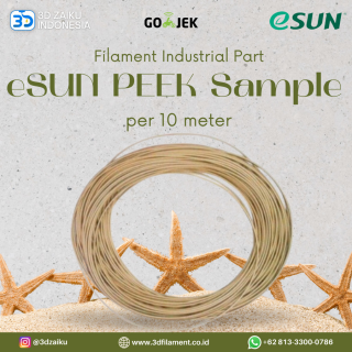 eSUN PEEK Sample Filament Industrial Part High Temperature Durable